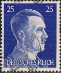 Stamps : Europe : Germany :  EFIGIE DE HITLER 1941-43. GRABADOS. Y&T Nº 717