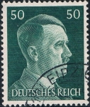 Stamps Germany -  EFIGIE DE HITLER 1941-43. GRABADOS. Y&T Nº 720