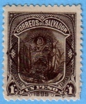 Stamps : America : El_Salvador :  U.P.U.