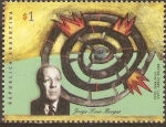 Stamps Argentina -  JORGE  LUIS  BORGES