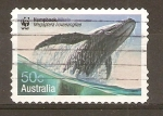 Stamps Australia -  BALLENA  JOROBADA