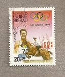 Stamps Africa - Guinea Bissau -  Juegos Olímpicos Los Angeles 1932