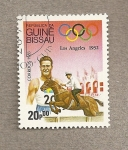 Stamps Guinea Bissau -  Juegos Olímpicos Los Angeles 1932