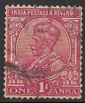 Stamps India -  Jorge V del Reino Unido