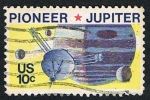 Stamps United States -  PIONEER -JUPITER