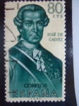 Sellos de Europa - Espa�a -  Ed:1532- Forjadores de América- José de Gálvez (1720-1787)