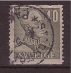 Stamps Sweden -  Gutaf V