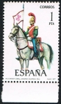 Stamps Spain -  BATIDOR CABALL.LANCEROS CALATRAVA-1844
