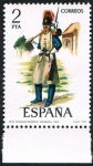 Stamps Spain -  BASTIDOR REGIMIENTO INGENIEROS -1850