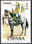 Sellos de Europa - Espa�a -  TROMPETA DE ALCANTARA (LINEA) - 1815