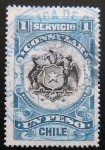 Stamps Chile -  Servicio Consular