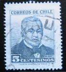 Stamps Chile -  M. Monti