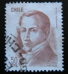 Stamps : America : Chile :  D. Portales