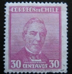 Stamps Chile -  Jose Joaquin Perez