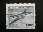 Stamps : America : Chile :  Linea Aerea Nacional