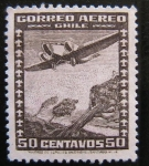 Stamps Chile -  Aereo