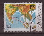 Stamps India -  Cable submarino