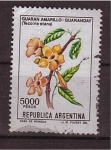 Stamps Argentina -  serie- Flores