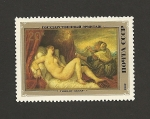 Stamps Russia -  Danae por Tiziano