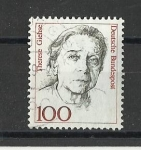 Stamps : Europe : Germany :  Mujeres Famosas