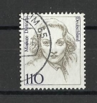 Stamps : Europe : Germany :  Mujeres Famosas