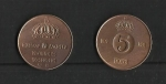 monedas de Europa - Suecia -  Gustavo AdolfoVI