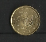 monedas de Europa - Espa�a -  Cervantes / Error / (nº1)