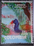 Sellos de America - Colombia -  UPAEP- América-Especies en via de Extinción.Tingur