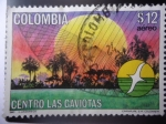 Stamps Colombia -  Centro Las Gaviotas - Planta de Energía Solar 