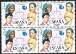 Stamps Spain -  AÑO INTERNACIONAL DE LA MUJER