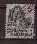 Stamps Mexico -  Monumento conmemorativo