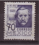 Stamps Mexico -  Constituyente de 1857