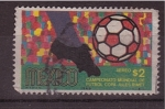 Sellos de America - M�xico -  Campeonato mundial de fútbol