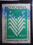 Stamps Colombia -  IV Reunión de los paises Latinoaméricanos y del Caribe exportadores de Azúar, en Cali-1976
