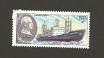 Stamps Russia -  Buque investigación comandado por Ernst Krenkel