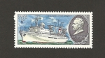 Stamps Russia -  Buque investigación comandado por Sergei Korolev