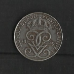 monedas de Europa - Suecia -  Segunda Guerra Mundial / Moneda de Escasez.