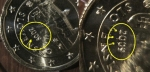 monedas del Mundo : Europa : Eslovaquia :  Eslovaquia error exceso de metal