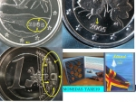 monedas del Mundo : Europa : Finlandia :  Aland 2005 con errores
