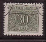 Stamps Czechoslovakia -  Halerú