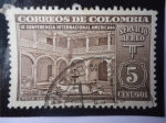 Stamps Colombia -  IX Conferencia Internacional Américana- Patio Cancillería