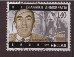 Sellos de Europa - Grecia -  Actor griego