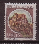 Stamps Italy -  serie- Castillos