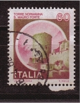 Stamps Italy -  serie- Castillos