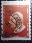 Stamps Colombia -  S.S. Juan XXIII-Concilio Ecuménico Vaticano-de Octubre de 1962