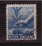 Stamps Italy -  serie- Democràcia