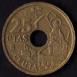 monedas de Europa - Espa�a -  25 Pesetas