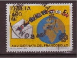 Stamps : Europe : Italy :  XXV jornada del franqueo