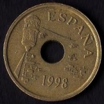monedas de Europa - Espa�a -  25 Pesetas