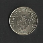 monedas de America - Colombia -  Republica / anverso.